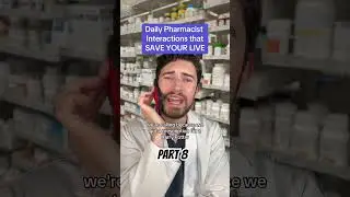HOW PHARMACISTS SAVE YOUR LIFE PT.8 #pharmacist #pharmacy #pharmacytechnician #retailpharmacy