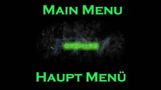 Main Menu - Hauptmenü