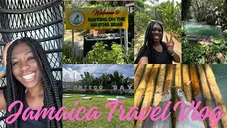 JAMAICA TRAVEL VLOG 🇯🇲☀️🌴| BAMBOO RAFTING, BOB MARLEY MUSEUM, EXPLORING & MORE | Adventures with Ama