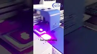Cork pad printing with UV DTF printer