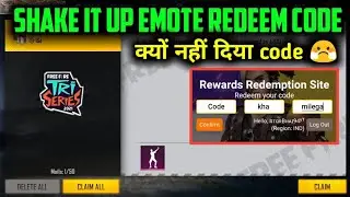 Tri Series Redeem Code Kya H, Shake It Up Redeem Code Kaise Milega,Tri Series Redeem Code kha Milega