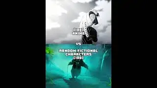 Anime vs Other Fictional Characters (Part 1) #anime #fiction