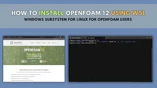 10. How to install OpenFOAM 12 using WSL + OpenSUSE 15.5