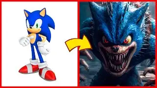 SONIC the Hedgehog ALL CHARACTERS as MONSTER 2024