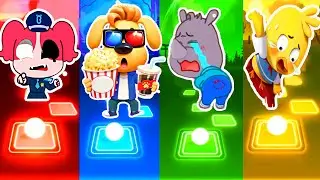 ❤️❤️❤️Sheriff Labrador Team Megamix🔥🔥🔥 🆚️ Sheriff Labrador Exe Team 😮 🔥🔥🔥 Who Is Best😵‍💫37