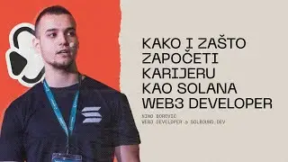 Kako i zašto započeti karijeru kao Solana Web3 developer? | Nino Borović | DUMP Days 2024