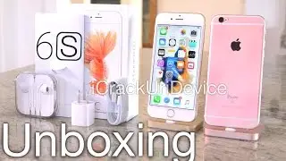 iPhone 6S Unboxing - Rose Gold: Giveaway and Review