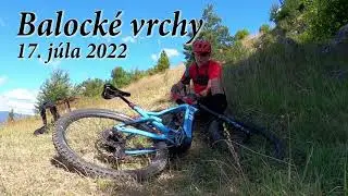 Balocké vrchy zo sedla horského bicykla