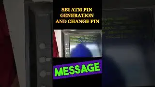New SBI ATM Card Activate Kaise Kare | SBI ATM PIN GENERATION AND CHANGE PIN #viralvideo #shorts