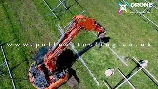 Pull out testing of solar farm framework