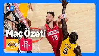 Los Angeles Lakers - Houston Rockets | Maç Özeti | 3. Maç | NBA Playoffs | Prime Video Türkiye