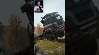 РОНЯЮ AZOV ATOM 67096 🤣 SNOWRUNNER 🤣 ПЕРЕВОРОТ КАМАЗ-65808