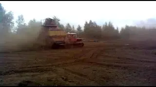 Добыча торфа на Мезиновском торфопредприятии