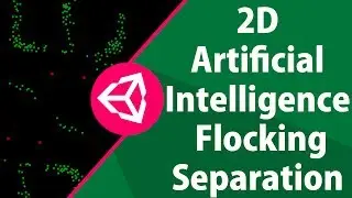 Unity 2D AI Flocking Separation