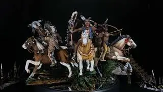 Индейцы 7 см резинопластик