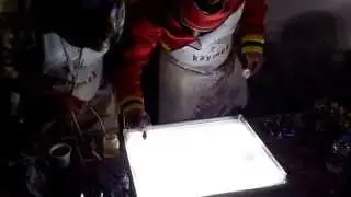 KAYSERİ RAMAZAN SOKAĞI-Karagöz Ebru Yaparsa (Kaymek Ebru Sanatı Uygulama Standı)