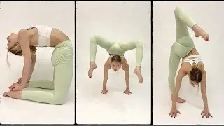 TOP CONTORTION. GYMNASTICS FLEX. FLEXIBLE GIRL. STRETCH LEGS & FEET