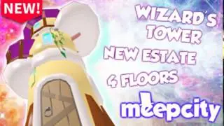 THE WIZARD TOWER IN MEEPCITY! (and School tour)