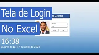 COMO COLOCAR UMA TELA DE LOGIN NO EXCEL