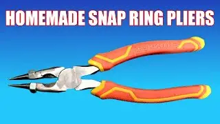 Make Your Own Snap Ring Pliers - See How It's Done!