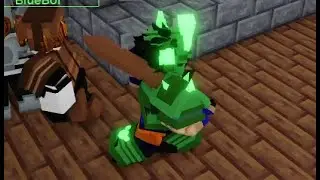Surprising enemies with emerald armor in 7 minutes - Roblox Bedwars