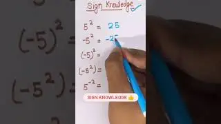 Maths Signs Knowlege Easy use of signs in math.... 