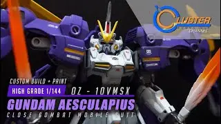 HG 1/144 Gundam Aesculapius - Custom Build + Painting