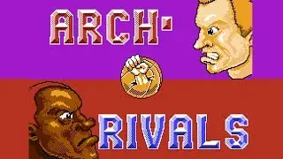 Arch Rivals (Acclaim, Nov 1990) - NES Gameplay