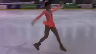 Kharkov Amateur Open Cup 2017 Ladies 2007 2008 FS Воскобойникова Вера