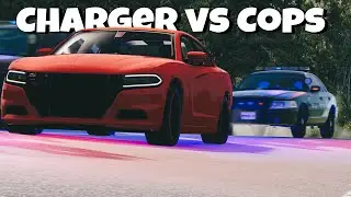Police Car Chase 9# - BeamNG