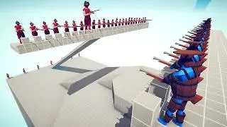 Tower Capture Tournament On The Modern Tiered Castle Map | Totally Accurate Battle Simulator TABS