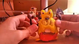 обзор фигурок по капхеду из пластилина первого чернильного острова.