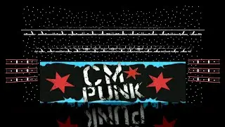 WWE: CM Punk Entrance Stage Animation w/ Updated Graphics 2024 + Real Audio
