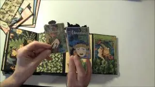 Graphic 45 - Tropical Travelogue mini album - tutorial