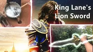 King Lane Lion Sword Made of Metal
