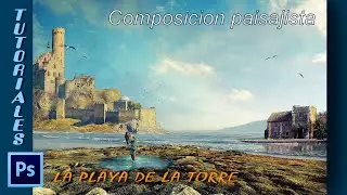 Tutorial Photoshop La playa de la torre