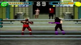 WWF In Your House - The Undertaker (PS1 CONSOLE Gameplay)
