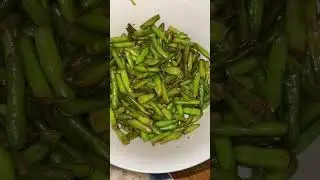 Pan-fried asparagus with soy sauce recipe 