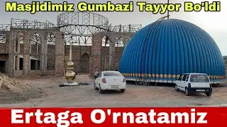 SURXONDARYO MUZRABOT JO'RA HOJI OTA JOME MASJIDI QURULISH ISHLARI