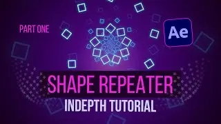 Shape Layer Animation After Effects |  Shape Repeater - Part 1 Introduction