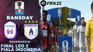 FINAL PIALA INDONESIA LEG 2 | Rans Cilegon Fc VS Persipura Gameplay