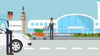 Explainer Video for OATS - An app for airport cab service
