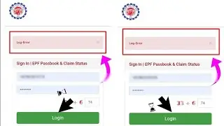 PF Balance Login Karte time  ek Error dekhne ke liye mil raha hai theek kaise kare