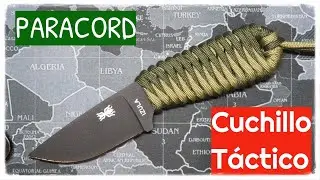 PARACORD Como encordar un CUCHILLO TÁCTICO - Tactical Knife