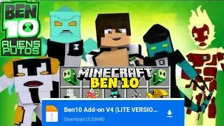 BEN 10 V4  MOD FOR MINECRAFT PE    | #MinecraftBen10mod