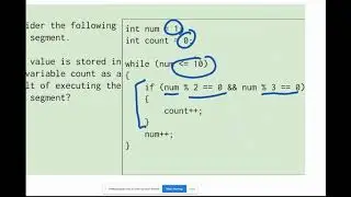 while Loops (example problem) - AP Computer Science A