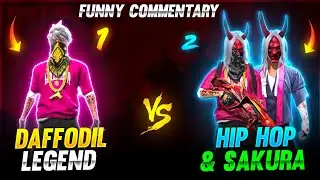 1 VS 2 Best Clash Squad Custom 14 Kills Epic Match🔥 With Funny Commentary😂 - Garena Free Fire