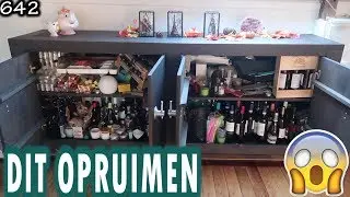 GROTE ROMMEL KAST OPRUIMEN - VLOG 642