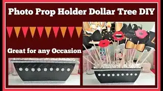 Photo Prop Holder 🤑 Dollar Tree DIY