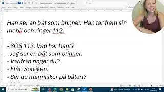 SFI kurs B - Jesse ringer 112 - prosodi